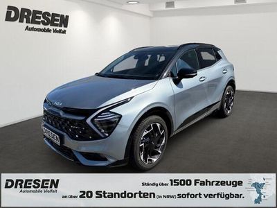 Gebraucht Kia Sportage GT-Line 136 PS (100 kW) 2024 Ha5) lunarsilber met./schwarz (silber SUV