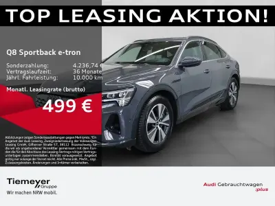 Gebraucht Audi Q8 Sportback e-tron S-Line 300 kW (408 PS) 2024 Magnetgrau SUV