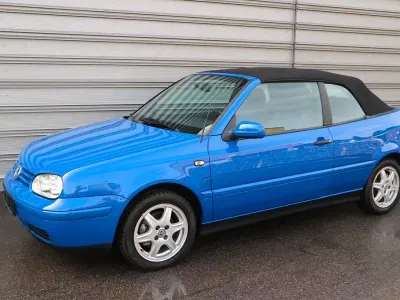 Gebraucht VW Golf Conceptline 101 PS (74 kW) 1999 Blau Cabrio
