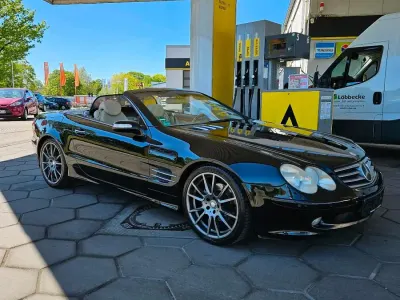 Brugt Mercedes SL350 245 HK (180 kW) 2005 Sort Cabriolet