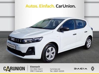 Neu Dacia Sandero Essentiel 67 PS (49 kW) 2026 Arktisweiß Limousine