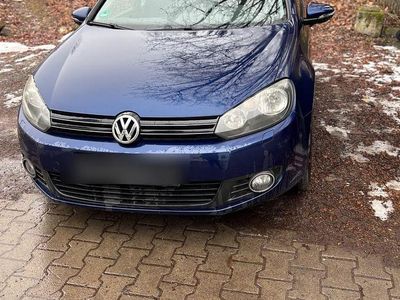 Gebraucht VW Golf VI Comfortline 105 PS (77 kW) 2011 Blau Kleinwagen