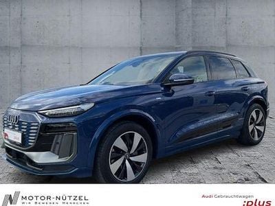 Gebraucht Audi Q6 e-tron S-Line 285 kW (388 PS) 2024 Ascariblau metallic SUV