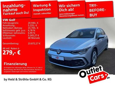 Gebraucht VW Golf VIII GTE 245 PS (180 kW) 2021 Silber Limousine
