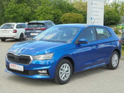 Gebraucht Skoda Fabia 110 PS (80 kW) 2023 Blau Kleinwagen