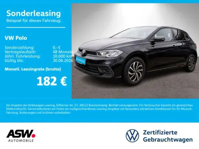 Usata VW Polo Life 95 CV (69 kW) 2022 Nero Utilitaria