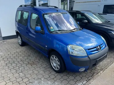 Gebraucht Peugeot Partner Premium 90 PS (66 kW) 2005 Blau Van / Kleinbus