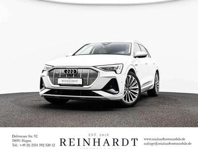 Gebraucht Audi e-tron S-Line 300 kW (408 PS) 2021 Gletscherweiß metallic SUV