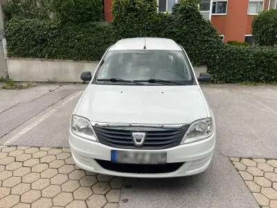 Gebraucht Dacia Logan MCV 75 PS (55 kW) 2010 Weiß Kombi
