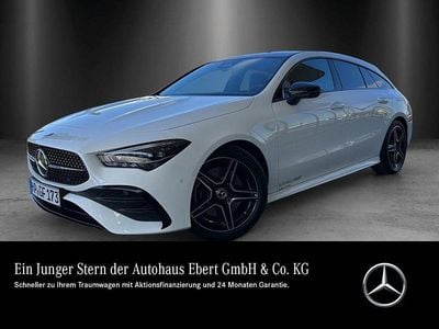 Unilack polarweiß Gebraucht 2025 Mercedes CLA200 Shooting Brake AMG Kombi | 39.990 € (Teuer)