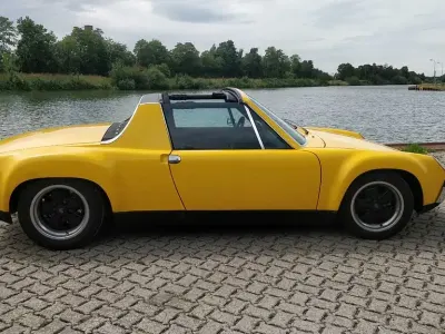 Gebraucht Porsche 914 165 PS (121 kW) 1970 Gelb Cabrio