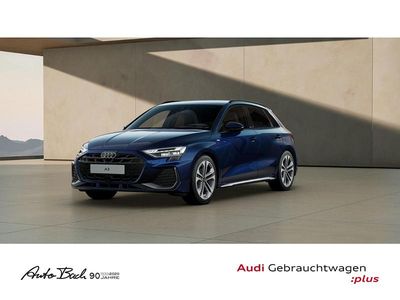 Brugt Audi A3 S-Line 116 HK (85 kW) 2025 Blå Sedan