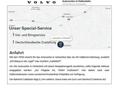 Gebraucht Volvo XC60 Inscription 235 PS (172 kW) 2021 Schwarz SUV