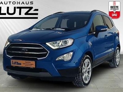 Gebraucht Ford Ecosport Titanium 125 PS (91 kW) 2021 Blau SUV