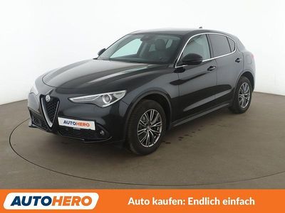 Gebraucht Alfa Romeo Stelvio Super 209 PS (153 kW) 2017 Schwarz SUV