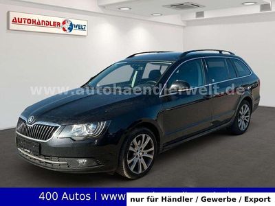 Second-hand Skoda Superb Best of 140 CP (102 kW) 2015 Negru Break