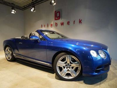 gebraucht Bentley Continental GTC 6.0 W12-Facelift-Muliner-Carbon-Moroccan Blue-
