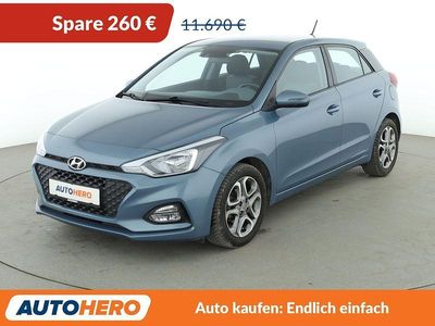 Gebraucht Hyundai i20 Trend 84 PS (61 kW) 2018 Blau Kleinwagen
