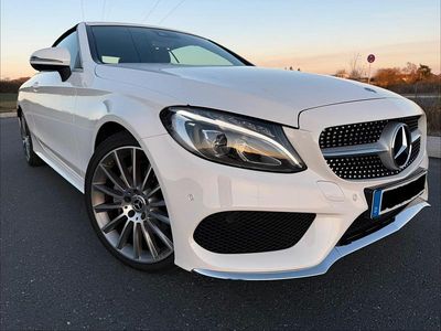 Gebraucht Mercedes C180 AMG line 156 PS (114 kW) 2017 Weiß Cabrio