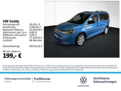 Gebraucht VW Caddy Life 102 PS (75 kW) 2024 Blau Van / Kleinbus