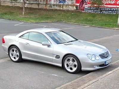 Gebraucht Mercedes SL500 306 PS (225 kW) 2002 Silber Cabrio
