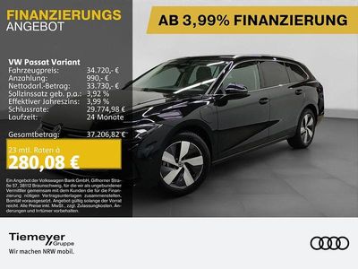 Schwarz Gebraucht 2025 VW Passat Business Kombi | 34.720 € (Fairer Preis)