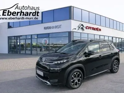Gebraucht Citroën C3 Aircross PureTech 131 PS (96 kW) 2024 Schwarz SUV