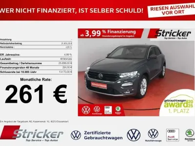 Gebraucht VW T-Roc Sportline 150 PS (110 kW) 2021 Grau SUV