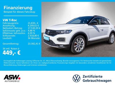 Gebraucht VW T-Roc Sportline 150 PS (110 kW) 2019 Pure white SUV