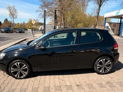 Brugt VW Golf VI 102 HK (75 kW) 2010 Sort Hatchback