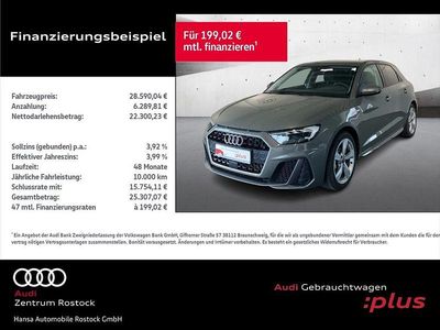 Gebraucht Audi A1 Sportback S-Line 95 PS (69 kW) 2025 Chronosgrau metallic Kleinwagen