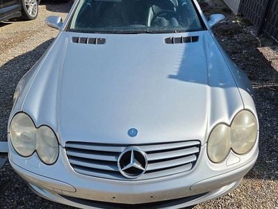 Usata Mercedes SL500 306 CV (225 kW) 2002 Argento Cabrio