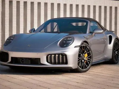 Neu Porsche 911 640 PS (470 kW) 2026 Silber Cabrio