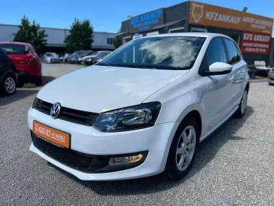 Gebraucht VW Polo Comfortline 86 PS (63 kW) 2010 Weiß Kleinwagen