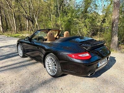 Second-hand Porsche 911 Carrera Cabriolet 345 CP (253 kW) 2010 Negru Cabrio