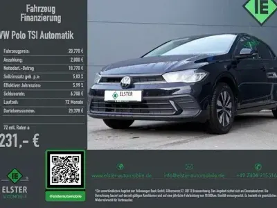 Używany VW Polo Move 95 KM (69 kW) 2024 Czarny Sedan/Limuzyna