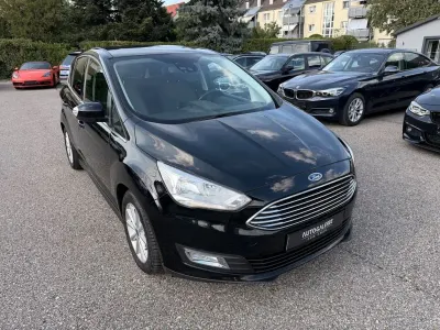 Gebraucht Ford C-MAX Titanium 150 PS (110 kW) 2019 Schwarz Van / Kleinbus