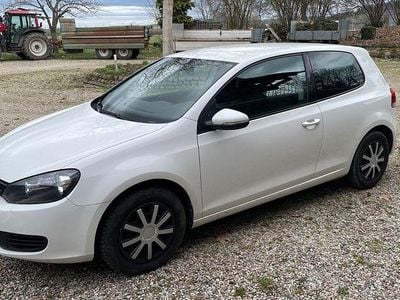 Gebraucht VW Golf VI Trendline 80 PS (58 kW) 2011 Weiß Kleinwagen