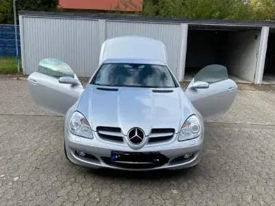 Gebraucht Mercedes SLK200 170 PS (125 kW) 2006 Silber Cabrio