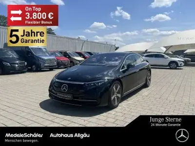 Gebraucht Mercedes EQS580 Electric Art 384 kW (523 PS) 2021 Lack obsidianschwarz (metallic) Kleinwagen