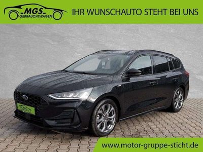 Gebraucht Ford Focus ST-Line 125 PS (91 kW) 2023 Agate black metallic Kombi
