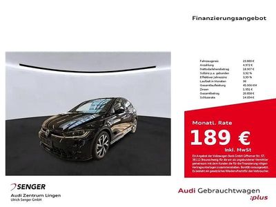 Gebraucht VW Polo R-line 110 PS (80 kW) 2022 Schwarz Kleinwagen