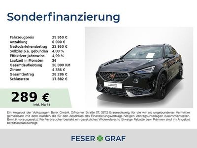Gebraucht Cupra Formentor VZ 245 PS (180 kW) 2023 Midnight schwarz metallic SUV