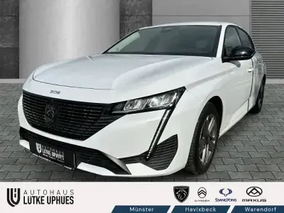 Gebraucht Peugeot 308 Allure 131 PS (96 kW) 2024 Weiss/typ aussenverkleidung metalliclac (metallic) Limousine