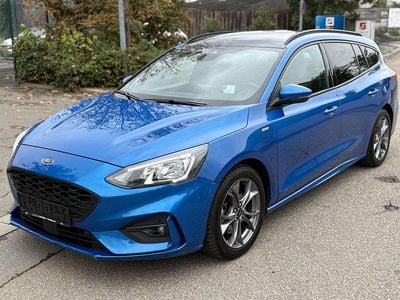 Second-hand Ford Focus ST-Line 125 CP (91 kW) 2021 Albastru Break