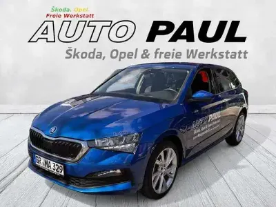 Gebraucht Skoda Scala Style 150 PS (110 kW) 2023 Raceblau metallic Kleinwagen