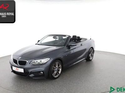Usata BMW 220 M Sport 184 CV (135 kW) 2015 Grigio Cabrio