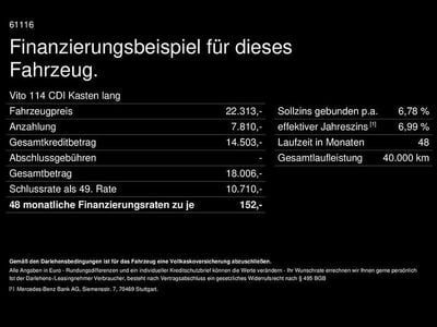 Usata Mercedes Vito 136 CV (100 kW) 2021 Bianco Furgone