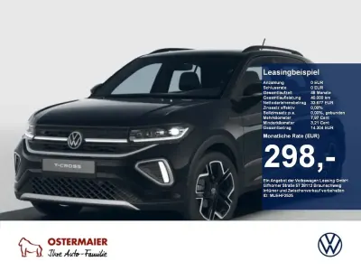 Nouă VW T-Cross R-line 116 CP (85 kW) 2025 Negru SUV