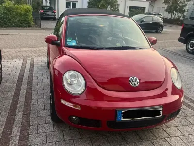 Gebraucht VW New Beetle Cabriolet 75 PS (55 kW) 2010 Rot Cabrio